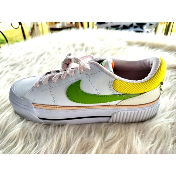 Nike Shoes - 3902) Nike Women Court Legacy Lift (feel love) Multicolor Sneakers Size US 9.5M